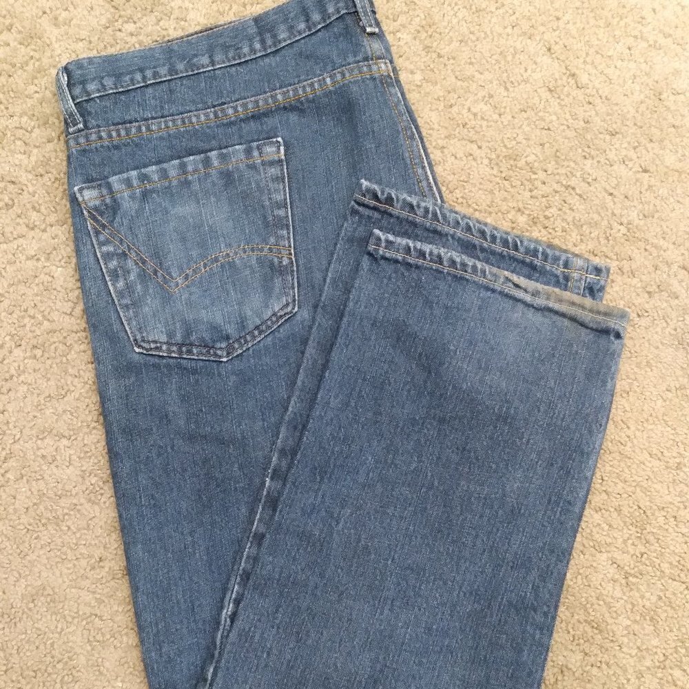 Men’s Dickies Work Wear Jeans Slim 40x30 Blue - Picture 12 of 16